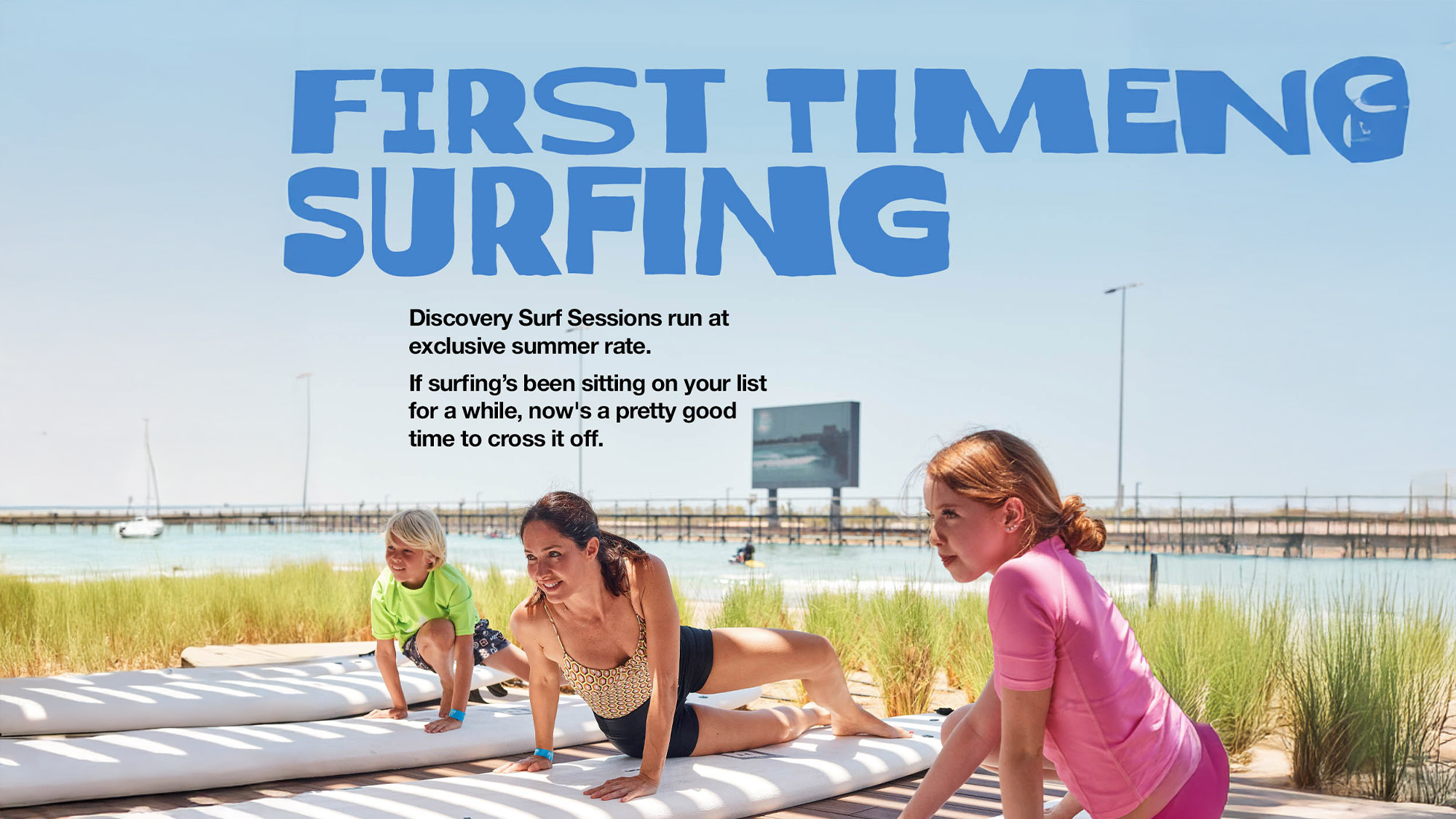 First Time Surfing?